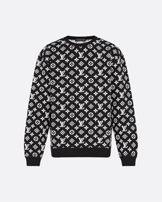 Pull Louis Vuitton - blanc/noir