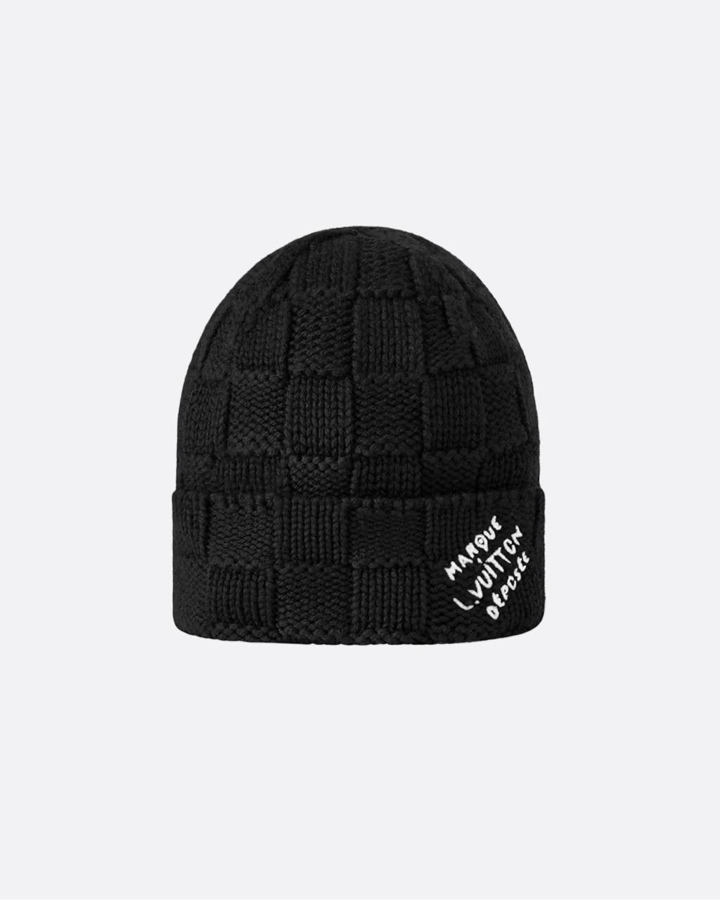 Bonnet Louis Vuitton - noir