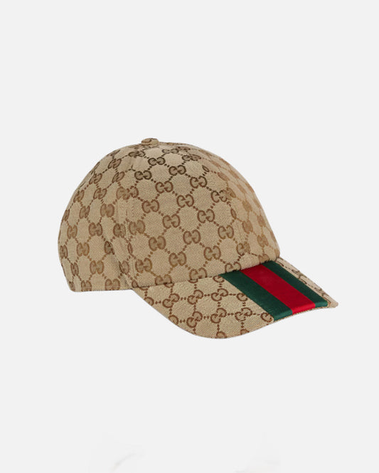 Casquette Gucci - beige/vert/rouge