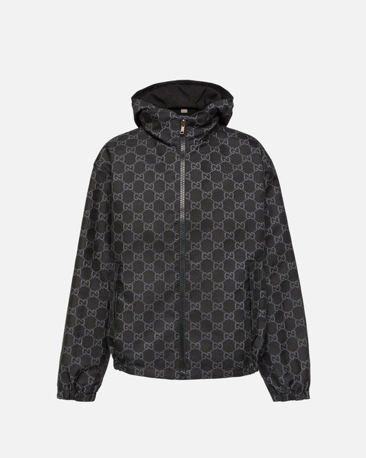 Veste imperméable Gucci - noir
