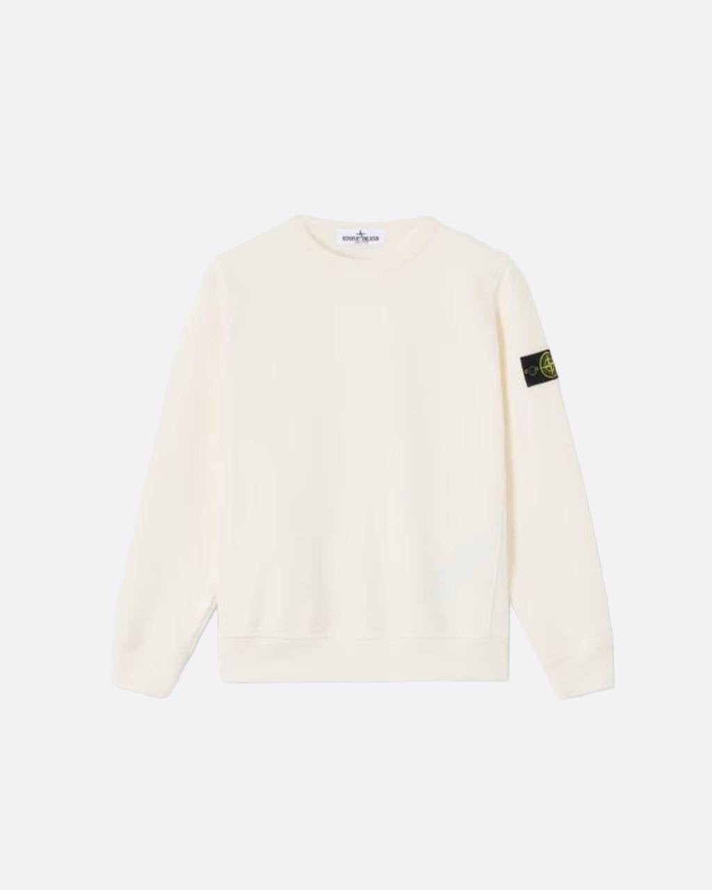Pull Stone Island - blanc